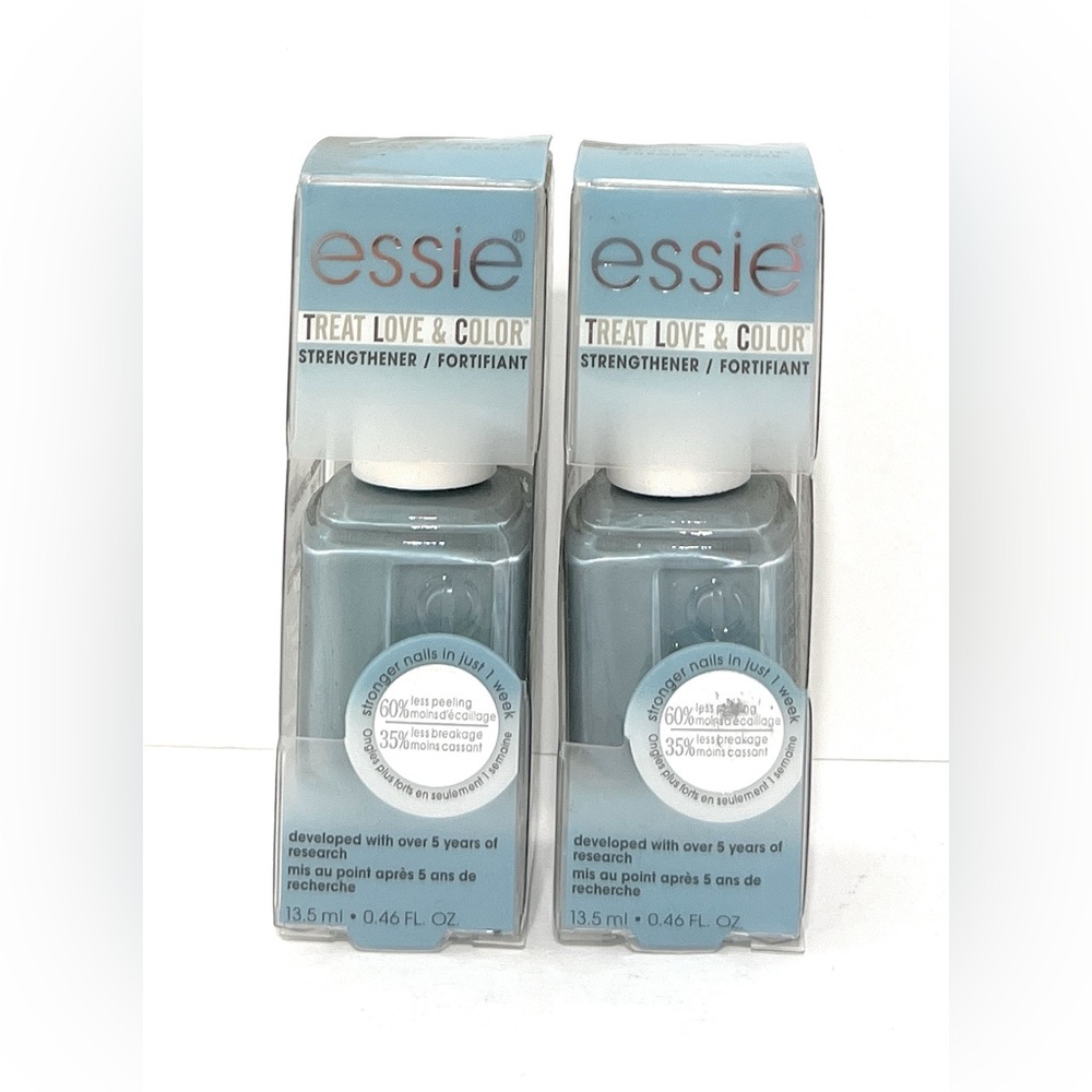 2 X Essie Treat Love & Color strengthener Nail Polis